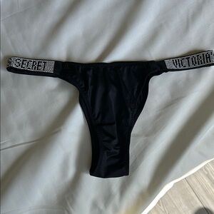 Victoria's Secret Black Thong